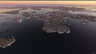 Screenshot 20 — Finland 20 m Terrain Mesh (DEM) Scenery