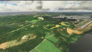Screenshot 5 — Finland 20 m Terrain Mesh (DEM) Scenery
