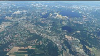Screenshot 9 — Finland 20 m Terrain Mesh (DEM) Scenery