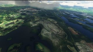Screenshot 32 — Finland 20 m Terrain Mesh (DEM) Scenery