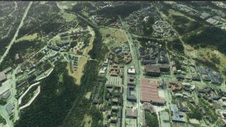 Screenshot 3 — Finland 20 m Terrain Mesh (DEM) Scenery