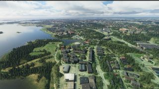 Screenshot 12 — Finland 20 m Terrain Mesh (DEM) Scenery