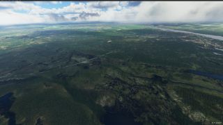 Screenshot 24 — Finland 20 m Terrain Mesh (DEM) Scenery