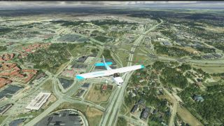 Screenshot 2 — Finland 20 m Terrain Mesh (DEM) Scenery