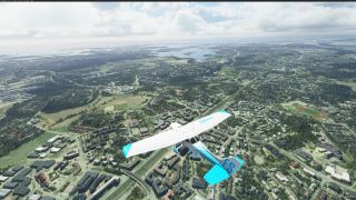 Screenshot 10 — Finland 20 m Terrain Mesh (DEM) Scenery