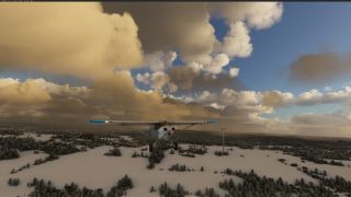 Screenshot 58 — Finland 20 m Terrain Mesh (DEM) Scenery