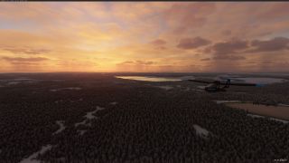 Screenshot 45 — Finland 20 m Terrain Mesh (DEM) Scenery