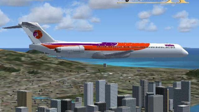 Screenshot 1 — Hawaiian Airlines MD-83
