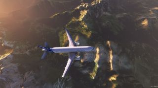 Screenshot 33 — Italy 20 M Terrain Mesh (DEM) Scenery