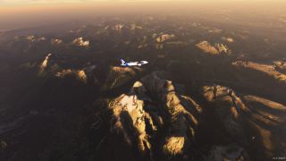 Screenshot 37 — Italy 20 M Terrain Mesh (DEM) Scenery