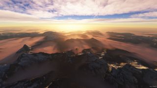 Screenshot 52 — Italy 20 M Terrain Mesh (DEM) Scenery