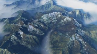 Screenshot 7 — Italy 20 M Terrain Mesh (DEM) Scenery