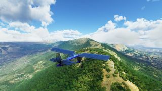 Screenshot 4 — Italy 20 M Terrain Mesh (DEM) Scenery