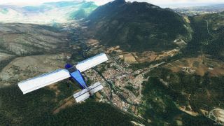 Screenshot 2 — Italy 20 M Terrain Mesh (DEM) Scenery