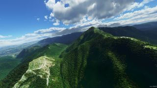 Screenshot 21 — Italy 20 M Terrain Mesh (DEM) Scenery
