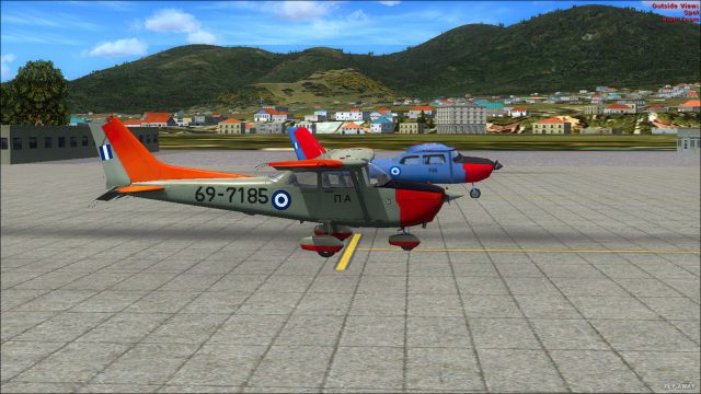 Screenshot 1 — A2A Cessna 172 Trainer Livery Pack
