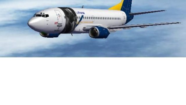 Screenshot 1 — Lufthansa Boeing 737-500 Fatherland livery