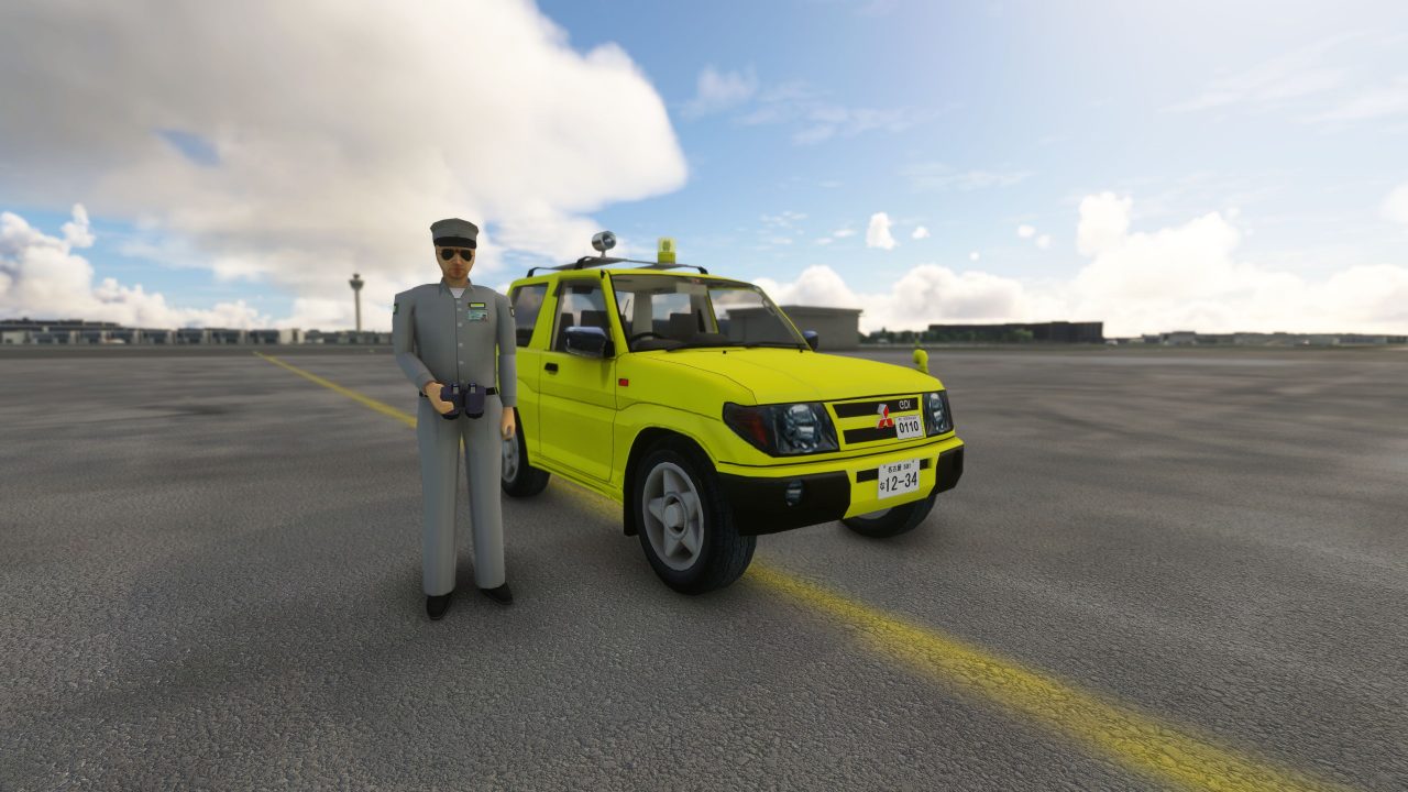 Mfs Vehicles Mitsubishi Pajero/Shogun Drivable Car for MSFS