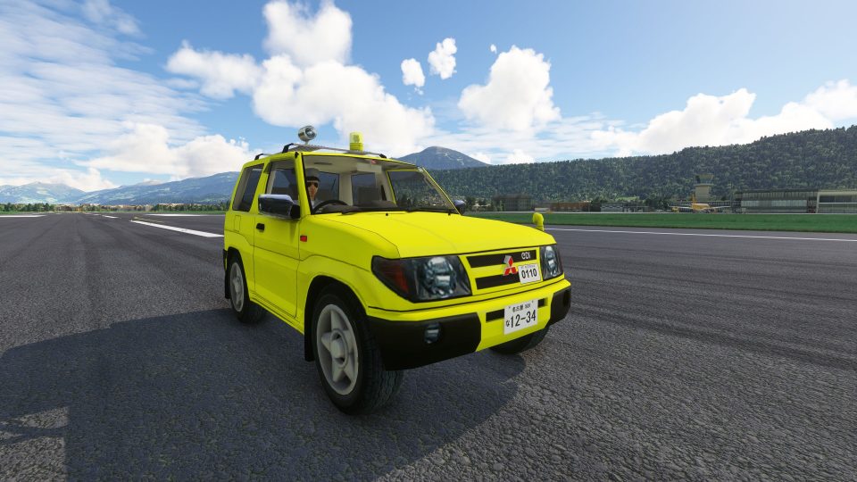 Mfs Vehicles Mitsubishi Pajero/Shogun Drivable Car for MSFS