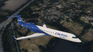 Screenshot 4 — Bombardier CRJ-700 Freeware (Port-Over)