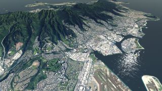 Screenshot 1 — Hawaii Complete Photoreal (Orthophoto) Scenery
