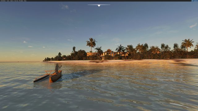 Screenshot 1 — Tetiaroa (NTTE) French Polynesia Scenery
