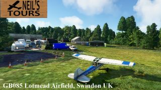 Screenshot 3 — Lotmead Farm Airstrip / Wanborough (GB085) Scenery