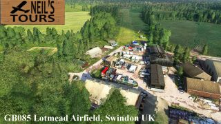 Screenshot 1 — Lotmead Farm Airstrip / Wanborough (GB085) Scenery