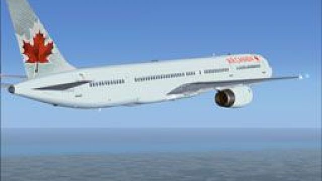 Screenshot 1 — Air Canada Boeing 757