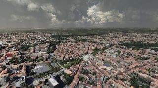 Screenshot 5 — Albi, France City Area Scenery