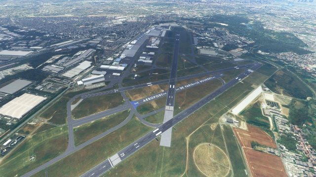 Screenshot 1 — Paris–Le Bourget Airport (LFPB), France Scenery