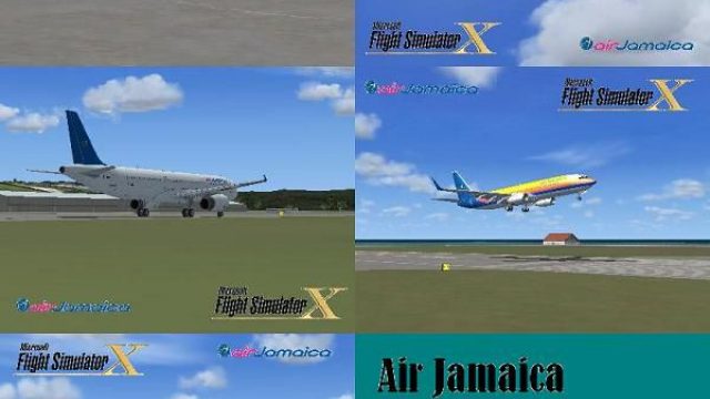 Screenshot 1 — Air Jamaica Texture Pack
