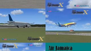 Screenshot 1 — Air Jamaica Texture Pack