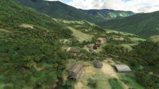 Screenshot 1 — Simogu Airstrip (AYQM) Papua New Guinea Scenery