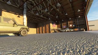 Screenshot 4 — Gravricks Hangar/Kodiak Hangar (KIYK) - Inyokern, CA Scenery