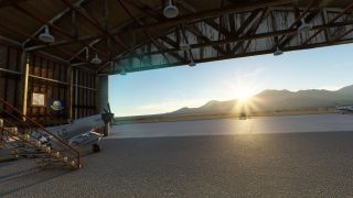 Screenshot 6 — Gravricks Hangar/Kodiak Hangar (KIYK) - Inyokern, CA Scenery