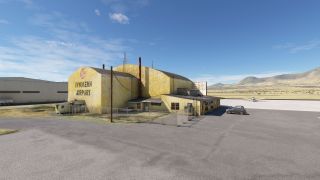 Screenshot 3 — Gravricks Hangar/Kodiak Hangar (KIYK) - Inyokern, CA Scenery