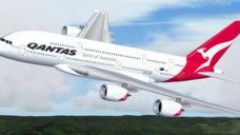 Screenshot 7 — Qantas Airbus A380-841, registration VH-OQA