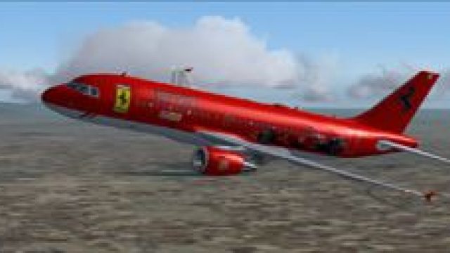 Screenshot 1 — Formel 1 Ferrari Airbus A319-112