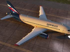 Sukhoi SuperJet 100-95 for MSFS (2020 & 2024) flight simulator