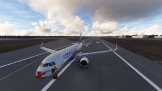 Screenshot 6 — Ryanair Santa Livery Mega Pack for A320 Stock/Flybywire &amp; PMDG 737