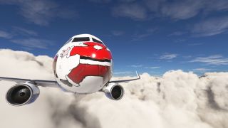 Screenshot 32 — Ryanair Santa Livery Mega Pack for A320 Stock/Flybywire &amp; PMDG 737