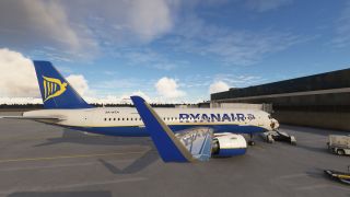 Screenshot 8 — Ryanair Santa Livery Mega Pack for A320 Stock/Flybywire &amp; PMDG 737