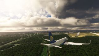 Screenshot 14 — Ryanair Santa Livery Mega Pack for A320 Stock/Flybywire &amp; PMDG 737