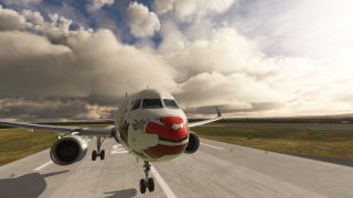 Screenshot 11 — Ryanair Santa Livery Mega Pack for A320 Stock/Flybywire &amp; PMDG 737