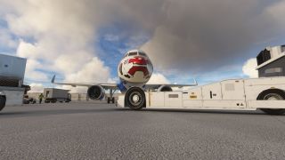 Screenshot 4 — Ryanair Santa Livery Mega Pack for A320 Stock/Flybywire & PMDG 737