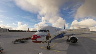 Screenshot 15 — Ryanair Santa Livery Mega Pack for A320 Stock/Flybywire &amp; PMDG 737