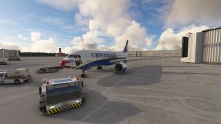 Screenshot 2 — Ryanair Santa Livery Mega Pack for A320 Stock/Flybywire & PMDG 737