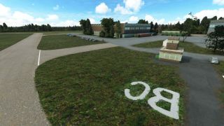 Screenshot 1 — Bicester Airfield (EGDD) Scenery