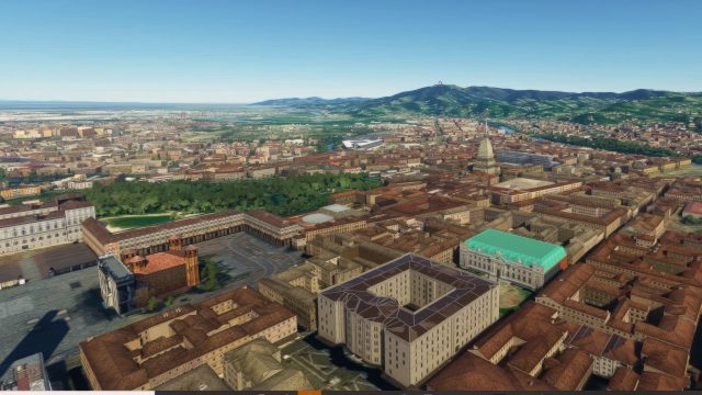 Screenshot 1 — Torino (Turin) Landmarks Scenery Pack